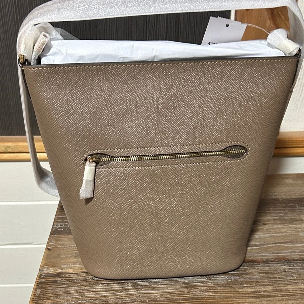 Coach Logan Duffle Bag brown New leather original crossbody bag